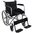 Cadeira de Rodas 46 cm Aço
