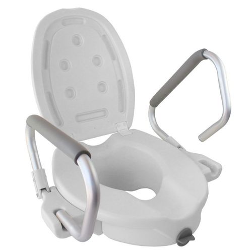 Toilet lift With lid Folding armrests