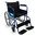 Wheelchair 46 cm Steel Blue